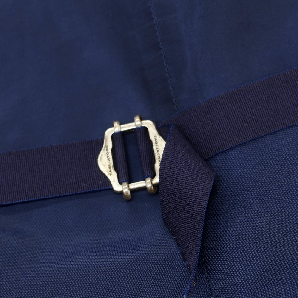 【中古】タリアトーレ TAGLIATORE ウールナイロン ドレス系ジレ ベスト ネイビーブルー【 46 】【 状態ランクB 】【 メンズ 】