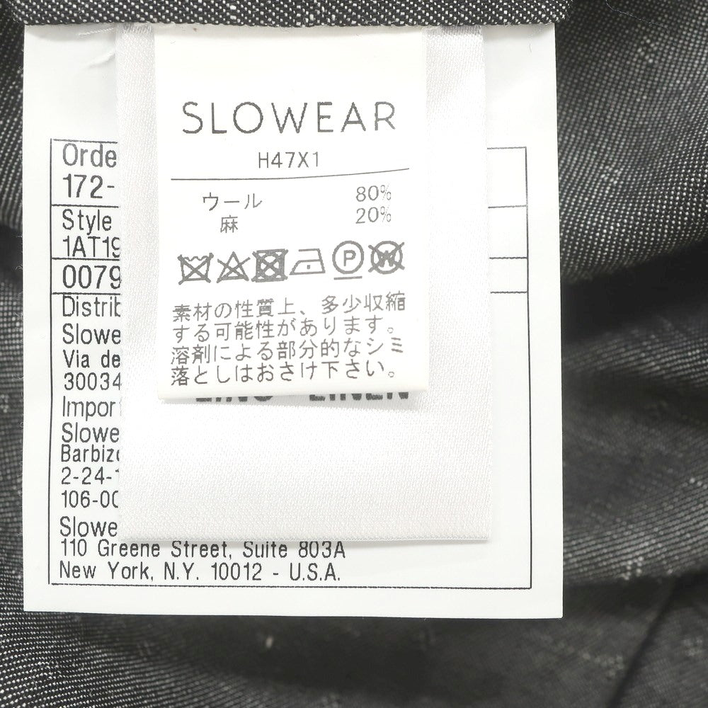 【中古】インコテックス INCOTEX ウールリネン ショートパンツ グレー【 46 】【 状態ランクB 】【 メンズ 】