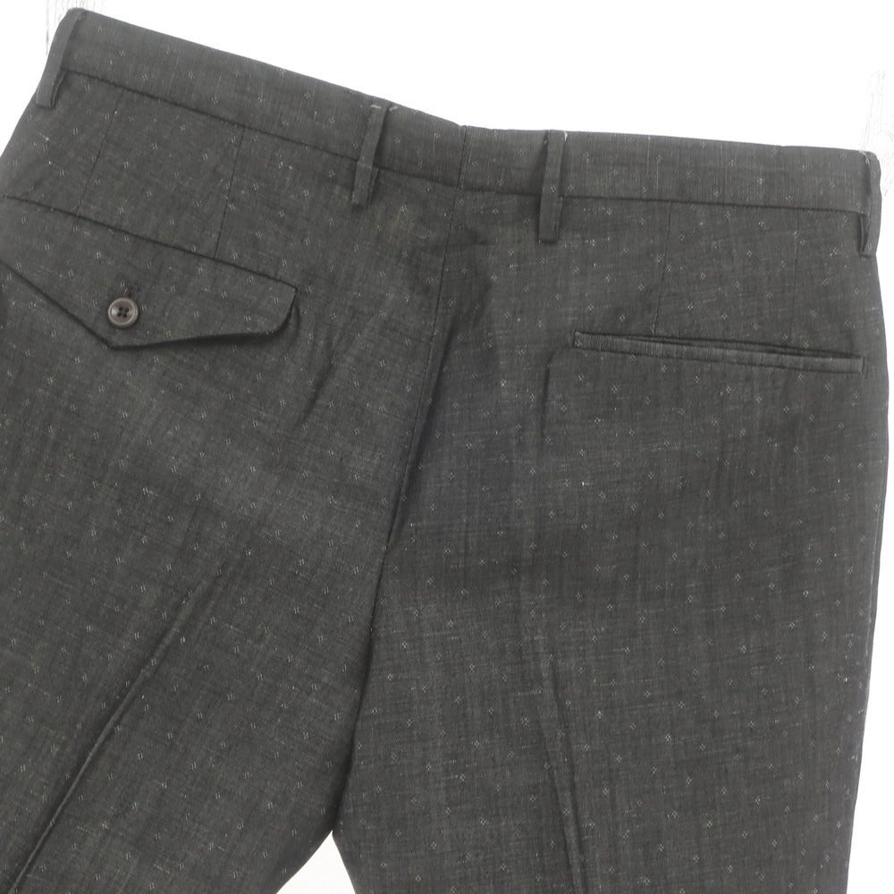 【中古】インコテックス INCOTEX ウールリネン ショートパンツ グレー【 46 】【 状態ランクB 】【 メンズ 】