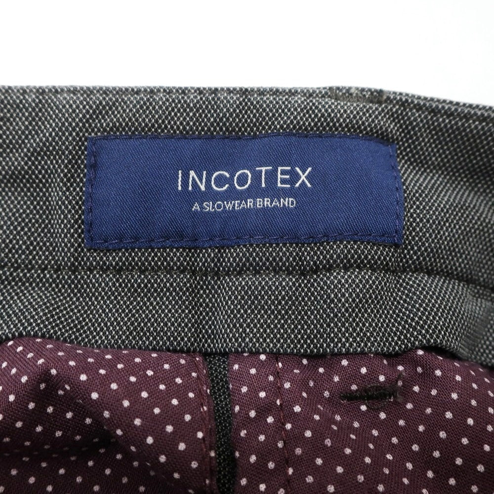 【中古】インコテックス INCOTEX ストレッチ コットン ショートパンツ グレー【 48 】【 状態ランクB 】【 メンズ 】