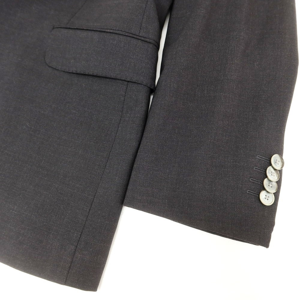 【中古】ボリオリ BOGLIOLI HAMPTON ストレッチウール 3つボタンスーツ チャコールグレー【 46 】【 状態ランクC 】【 メンズ 】