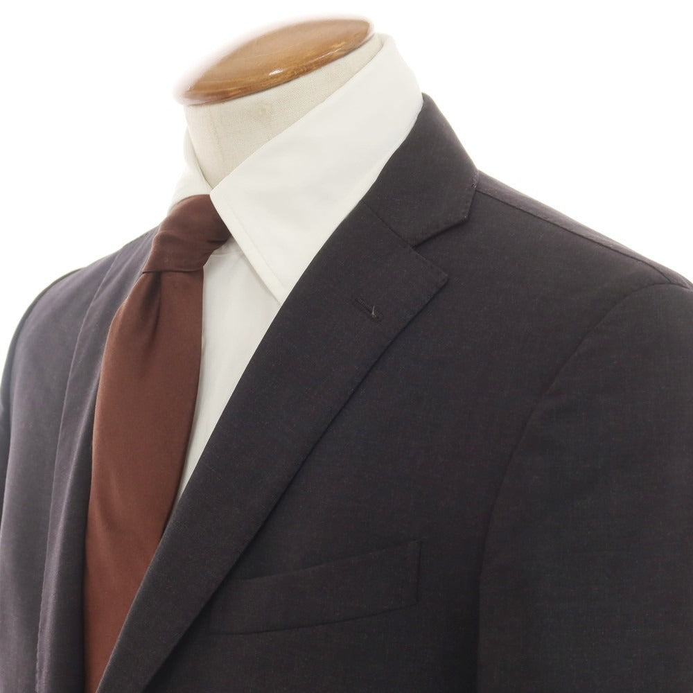 【中古】ボリオリ BOGLIOLI HAMPTON ストレッチウール 3つボタンスーツ チャコールグレー【 46 】【 状態ランクC 】【 メンズ 】