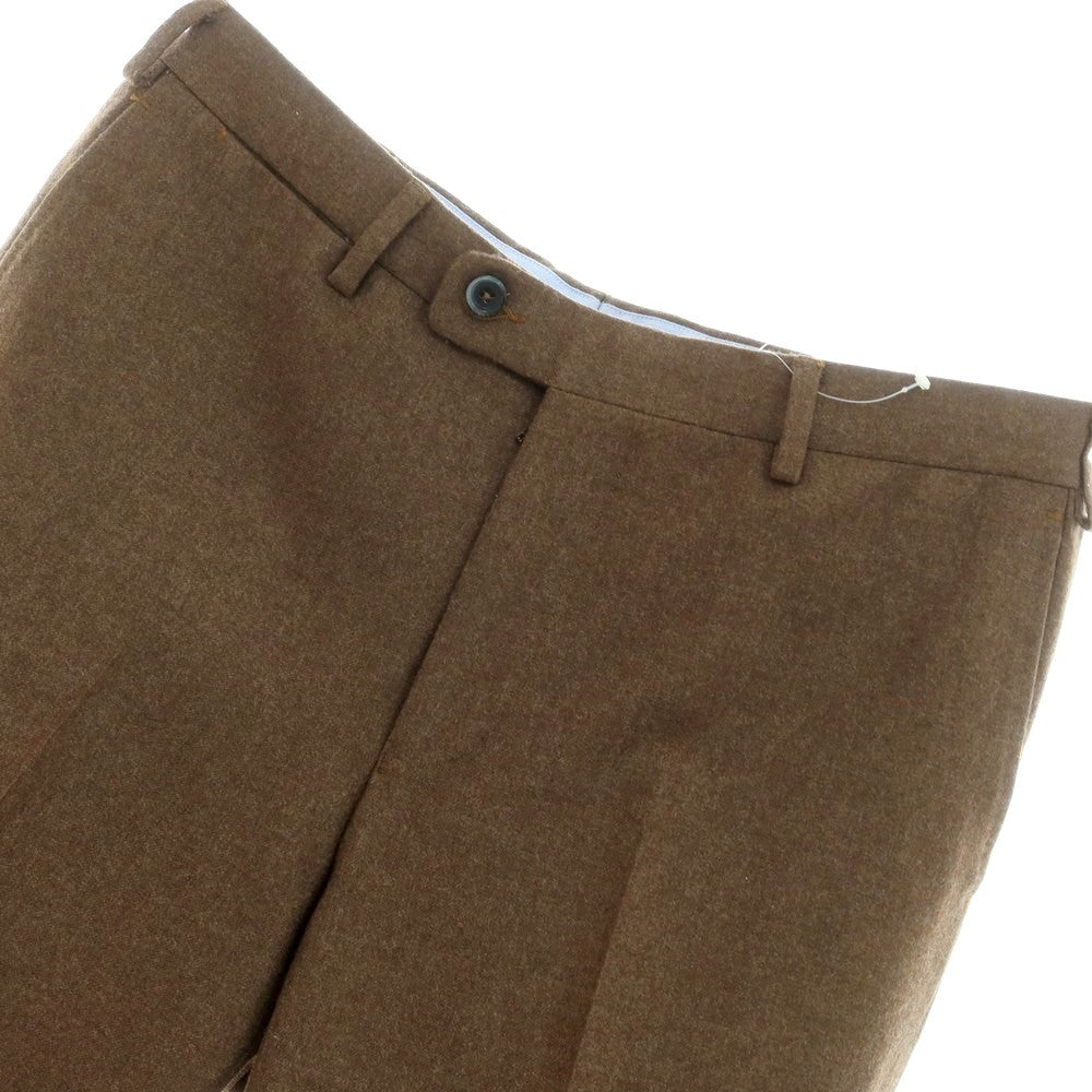 【中古】ポールスチュアート PAUL STUART ウール ドレススラックスパンツ ブラウン【 50 】【 状態ランクB 】【 メンズ 】