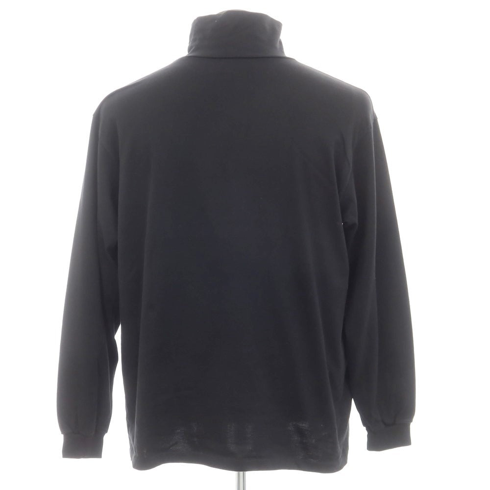 【中古】オーラリー AURALEE コットン ハイネック 長袖Tシャツ ブラック【 4 】【 状態ランクB 】【 メンズ 】
