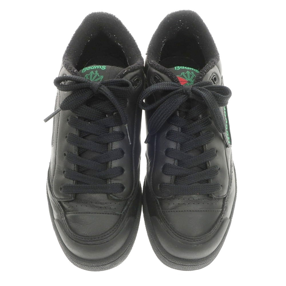 【中古】リーボック Reebok BEAMS別注 CLUB C BLUC レザー スニーカー ブラック【 27cm 】【 状態ランクB 】【 メンズ 】