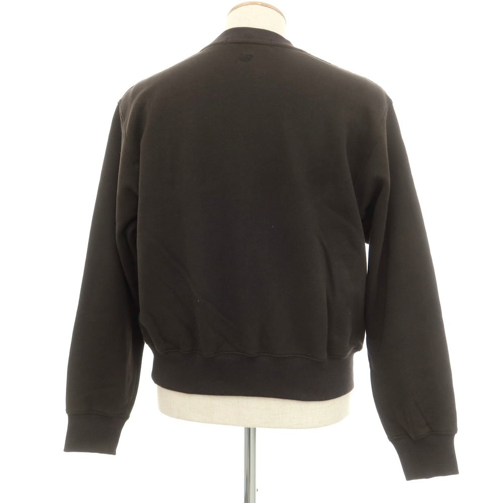 【中古】トウキョウデザインスタジオニューバランス TOKYO DESIGN STUDIO New Balance 2024年秋冬 コットン クルーネック スウェット チャコール【 1 】【 状態ランクB 】【 メンズ 】