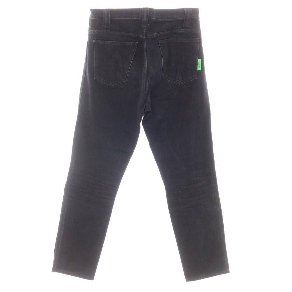 【中古】ウィリー チャバリア WILLY CHAVARRIA WISM別注 コットン ジーンズ デニムパンツ ブラック【 M 】【 状態ランクB 】【 メンズ 】