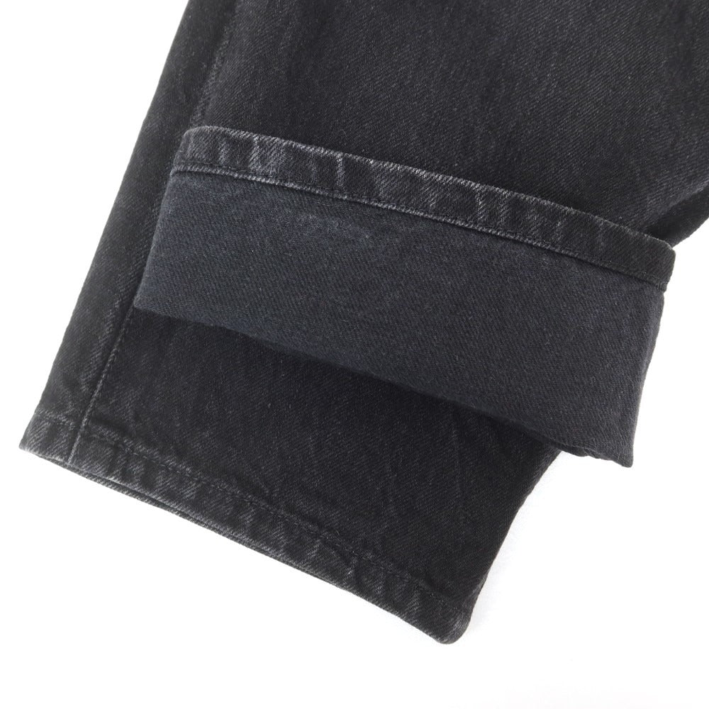 【中古】ウィリー チャバリア WILLY CHAVARRIA WISM別注 コットン ジーンズ デニムパンツ ブラック【 M 】【 状態ランクB 】【 メンズ 】