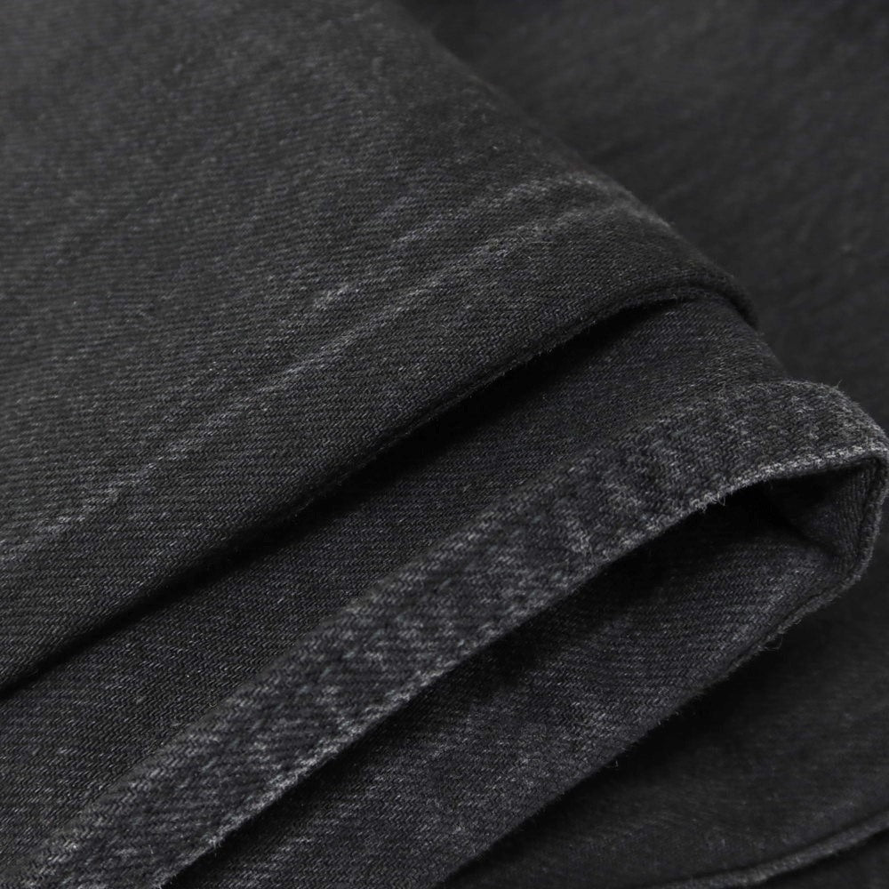 【中古】ウィリー チャバリア WILLY CHAVARRIA WISM別注 コットン ジーンズ デニムパンツ ブラック【 M 】【 状態ランクB 】【 メンズ 】