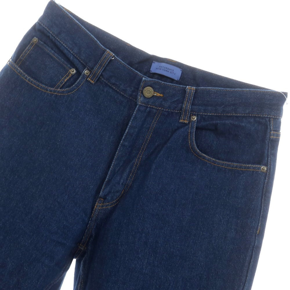 【中古】サタデーズ ニューヨークシティ Saturdays NYC コットン ジーンズ デニムパンツ ネイビー【 31 】【 状態ランクB 】【 メンズ 】