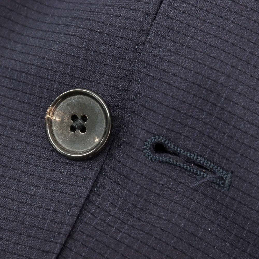 【中古】ラルディーニ LARDINI easywear ポリエステル 3つボタンスーツ ネイビー【 44 】【 状態ランクB 】【 メンズ 】