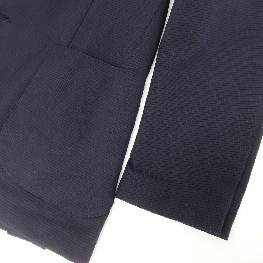 【中古】ラルディーニ LARDINI easywear ポリエステル 3つボタンスーツ ネイビー【 44 】【 状態ランクB 】【 メンズ 】