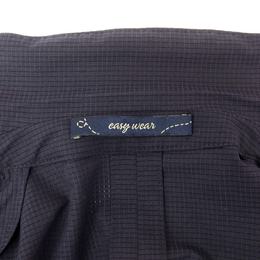 【中古】ラルディーニ LARDINI easywear ポリエステル 3つボタンスーツ ネイビー【 44 】【 状態ランクB 】【 メンズ 】