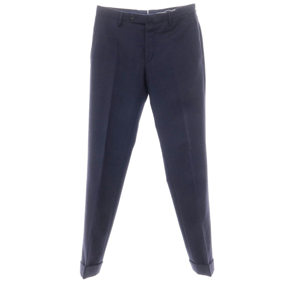 【中古】インコテックス INCOTEX SUPER100’S ウール ドレススラックスパンツ ネイビー【 44 】【 状態ランクB 】【 メンズ 】