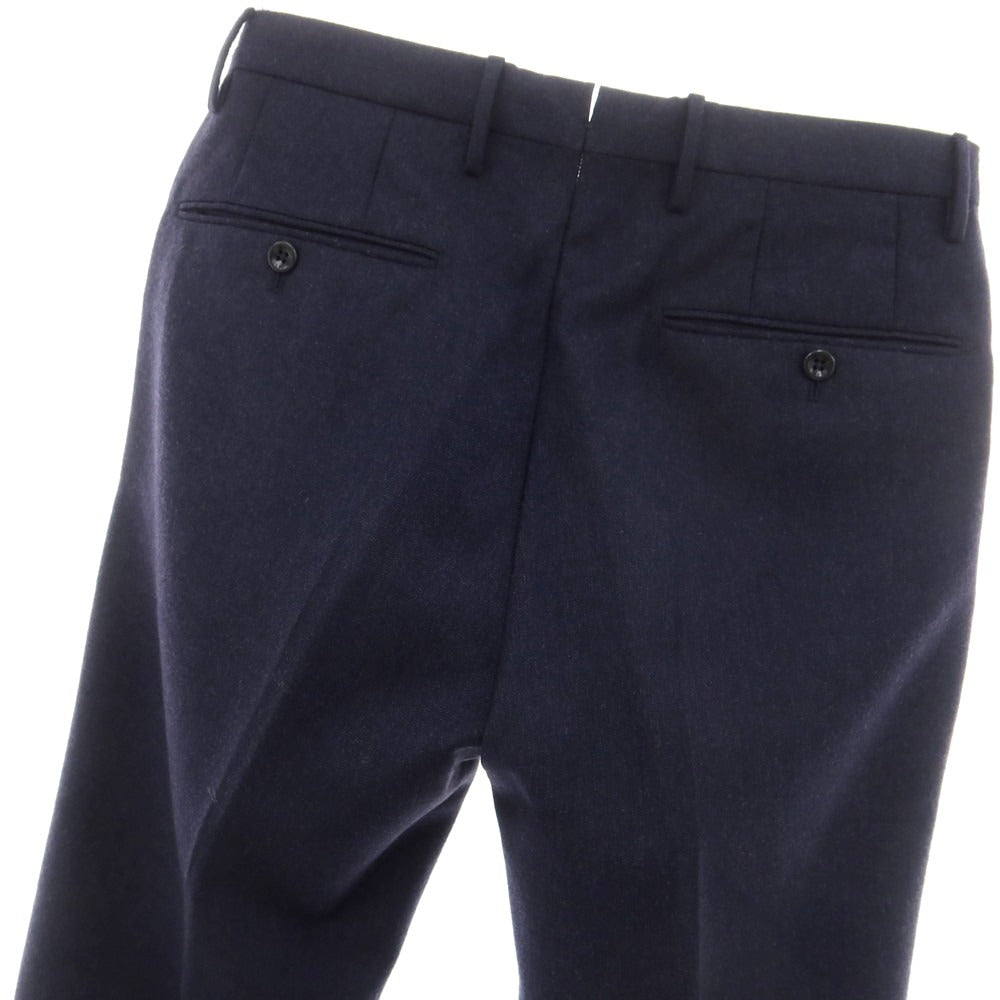 【中古】インコテックス INCOTEX SUPER100’S ウール ドレススラックスパンツ ネイビー【 44 】【 状態ランクB 】【 メンズ 】