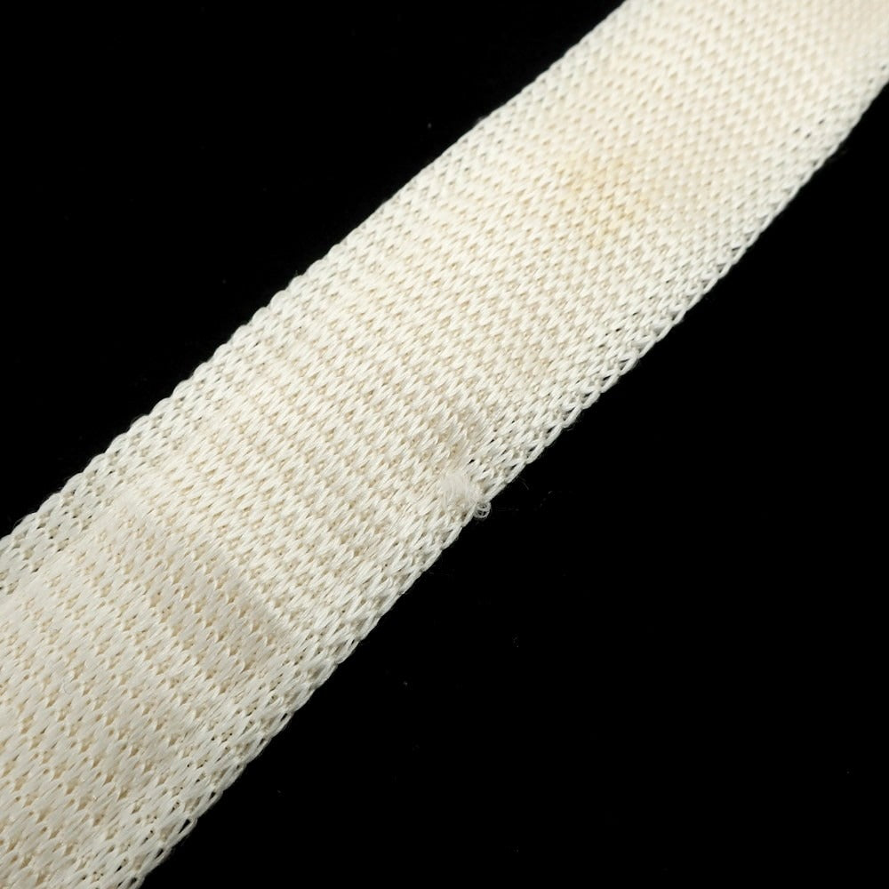 【中古】エディフィス EDIFICE シルク ニットタイ ブルーxアイボリー【 状態ランクB 】【 メンズ 】