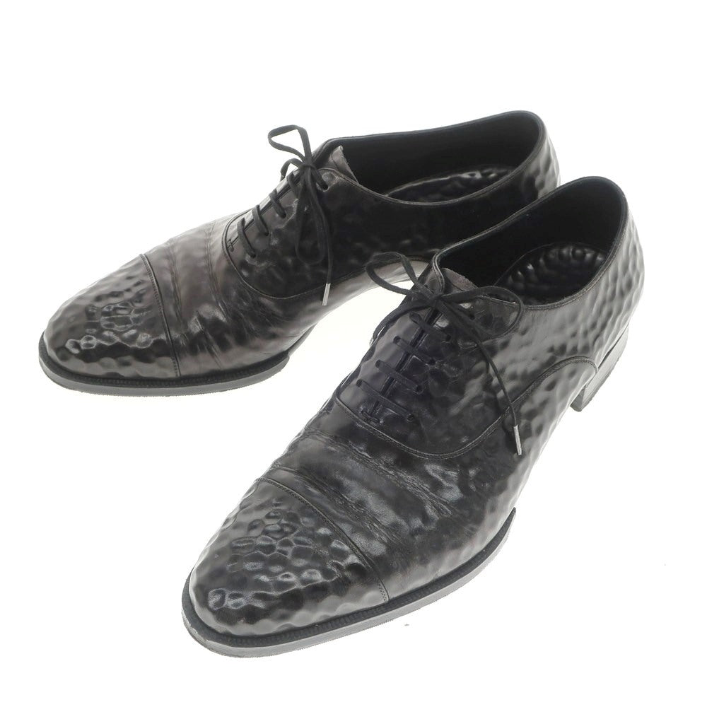 【中古】ノリユキミサワ Noriyuki Misawa Copper ストレートチップ ドレスシューズ ブラック【 表記なし(25.5位) 】【 状態ランクB 】【 メンズ 】