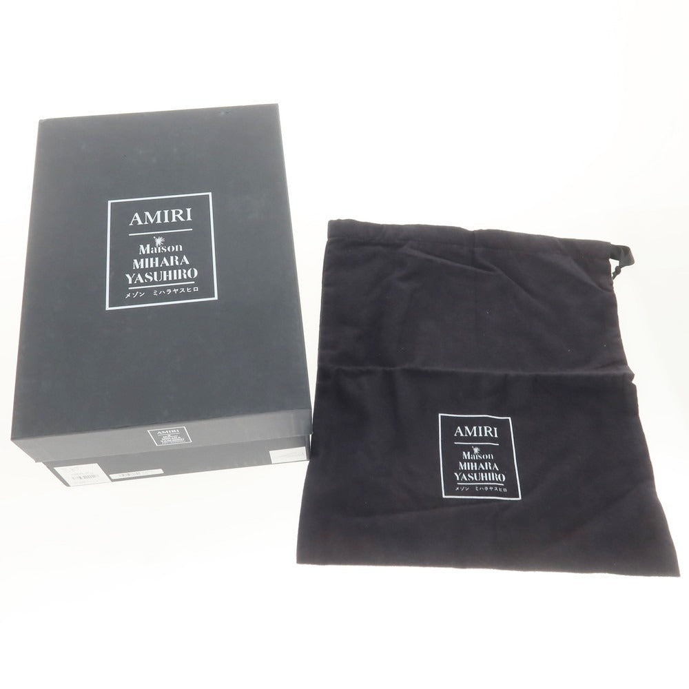 【中古】アミリ AMIRI × MAISON MIHARA YASUHIRO 2025年春夏 スニーカー ホワイト【 42 】【 状態ランクA 】【 メンズ 】