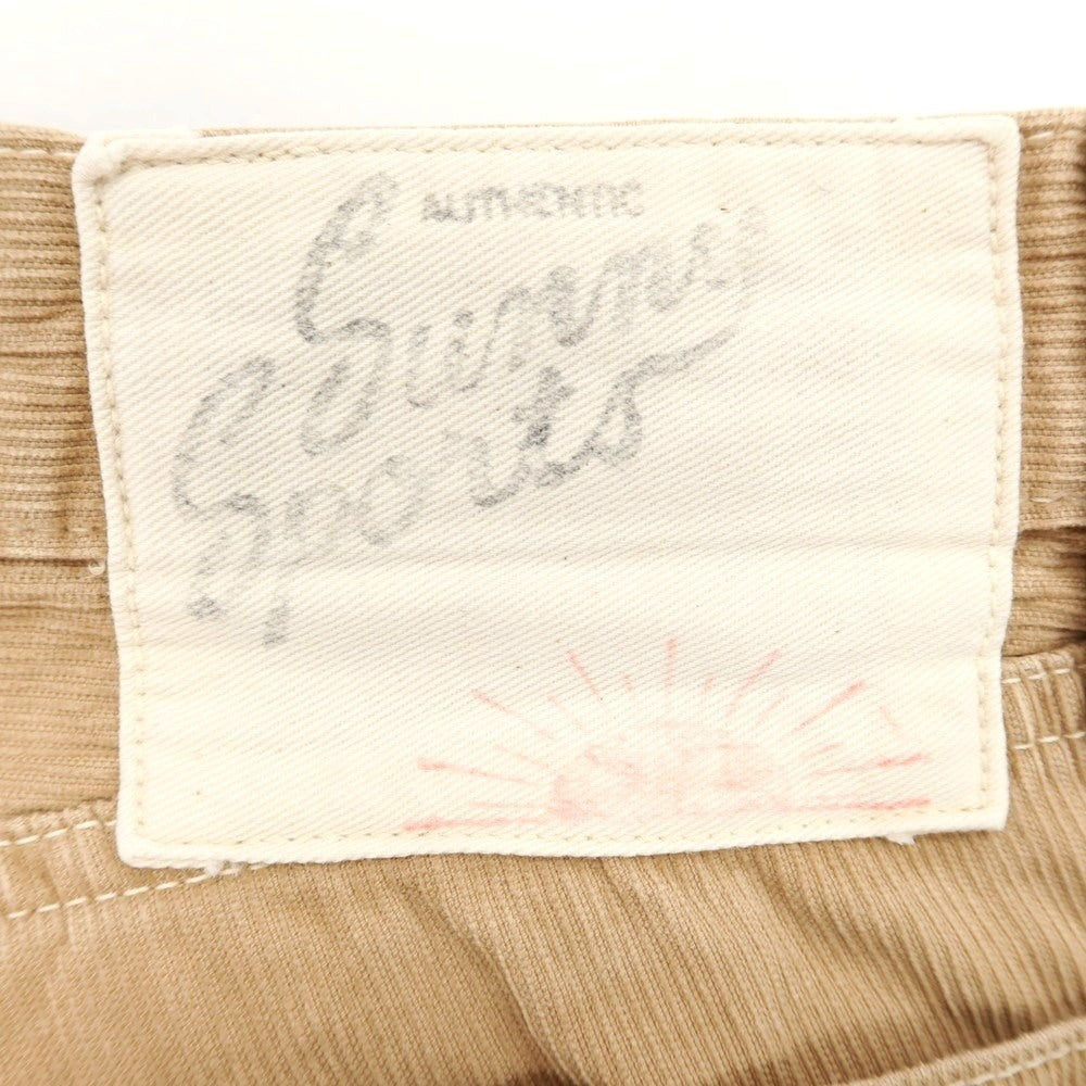 【中古】サニースポーツ SUNNY SPORTS コットン コーデュロイパンツ ベージュ【 表記なし(S位) 】【 状態ランクC 】【 メンズ 】