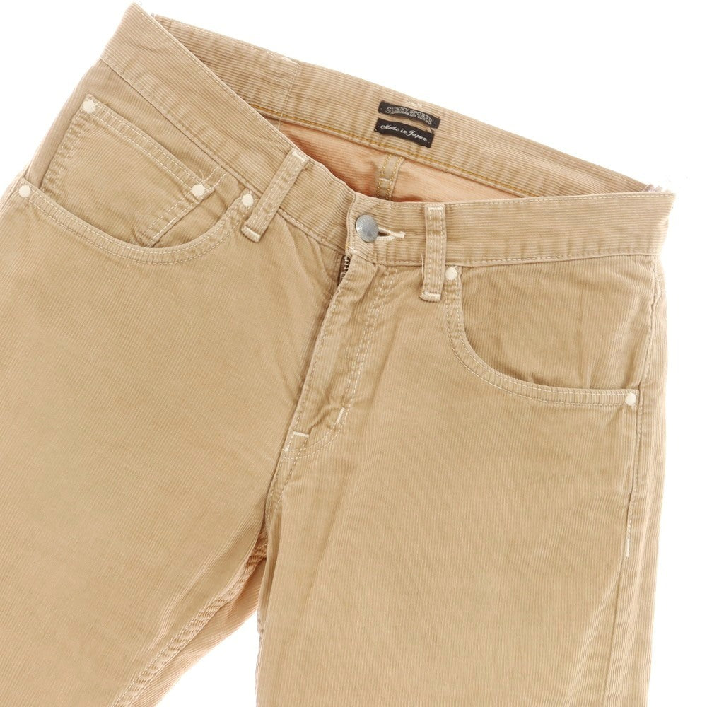 【中古】サニースポーツ SUNNY SPORTS コットン コーデュロイパンツ ベージュ【 表記なし(S位) 】【 状態ランクC 】【 メンズ 】