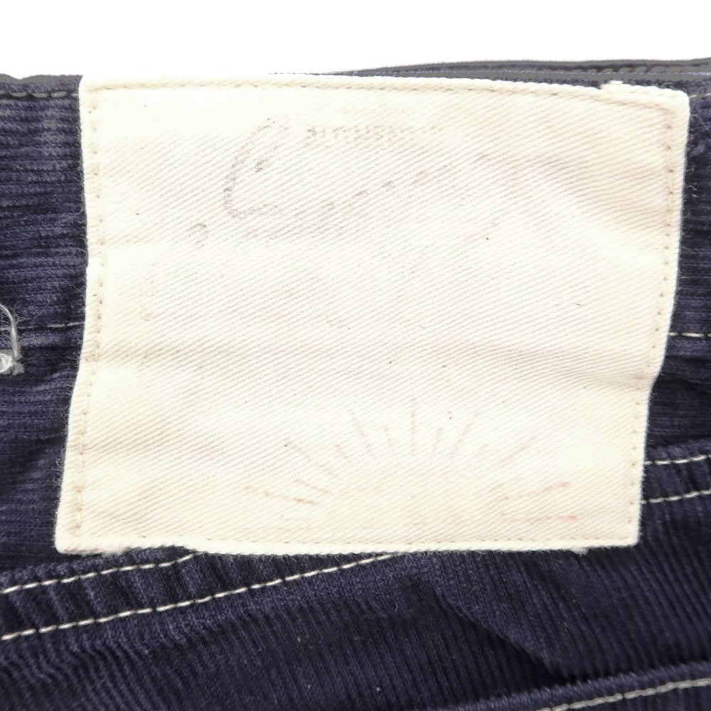 【中古】サニースポーツ SUNNY SPORTS コットン コーデュロイパンツ ネイビー【 表記なし(S位) 】【 状態ランクC 】【 メンズ 】