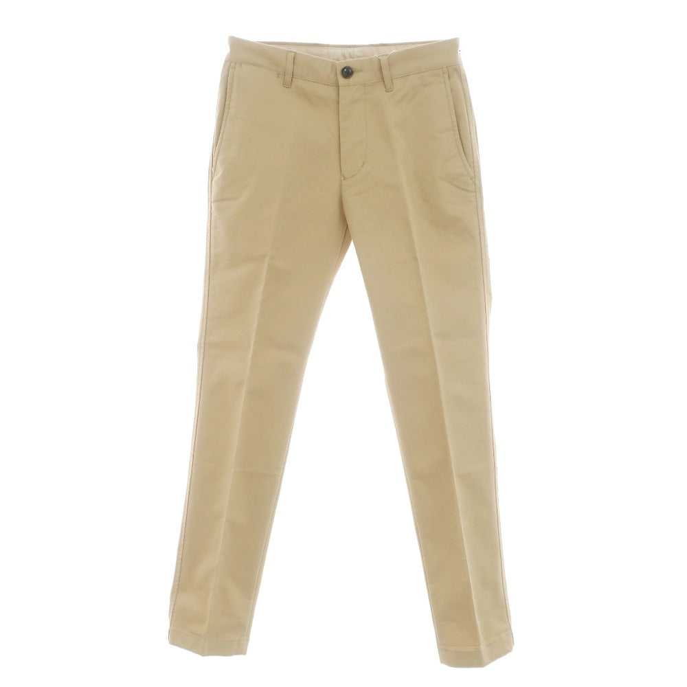 【中古】ユナイテッドアローズ UNITED ARROWS コットンポリエステル カジュアルスラックスパンツ ベージュ【 S 】【 状態ランクB 】【 メンズ 】