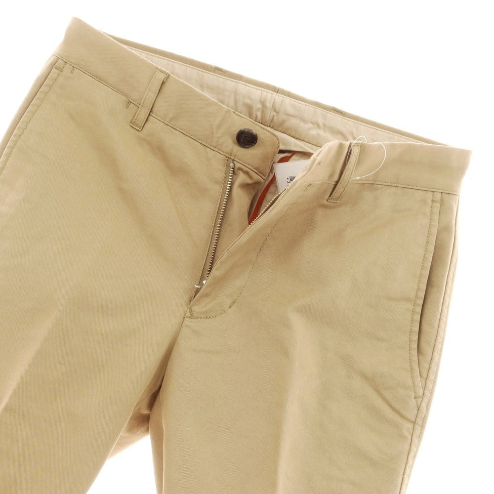 【中古】ユナイテッドアローズ UNITED ARROWS コットンポリエステル カジュアルスラックスパンツ ベージュ【 S 】【 状態ランクB 】【 メンズ 】