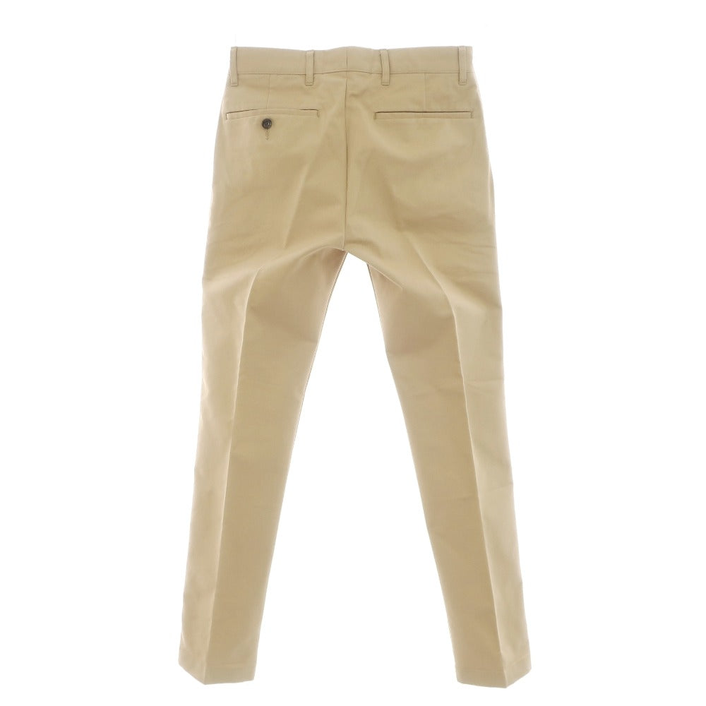 【中古】ユナイテッドアローズ UNITED ARROWS コットンポリエステル カジュアルスラックスパンツ ベージュ【 S 】【 状態ランクB 】【 メンズ 】