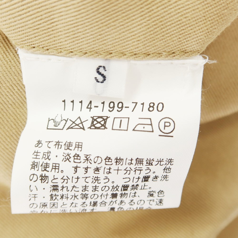 【中古】ユナイテッドアローズ UNITED ARROWS コットンポリエステル カジュアルスラックスパンツ ベージュ【 S 】【 状態ランクB 】【 メンズ 】