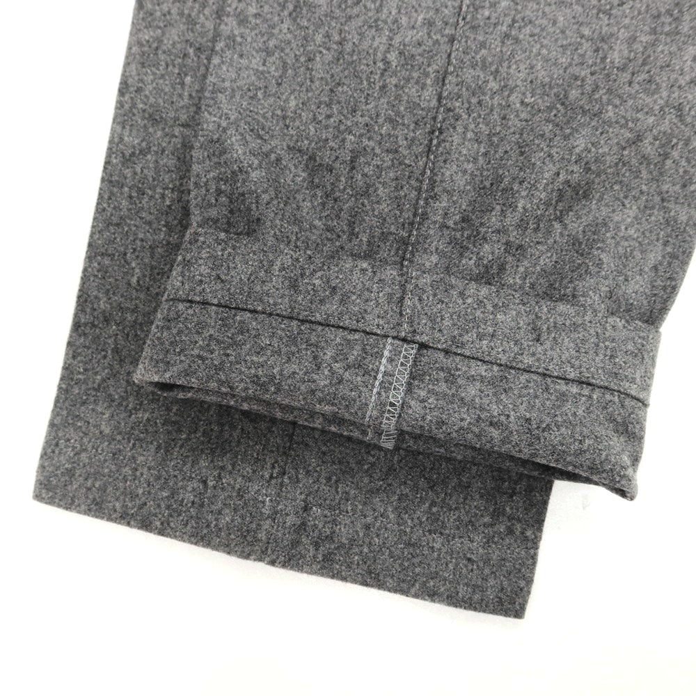 【中古】ジェルマーノ GERMANO SUPER100’S ウール カジュアルスラックスパンツ グレー【 48 】【 状態ランクC 】【 メンズ 】