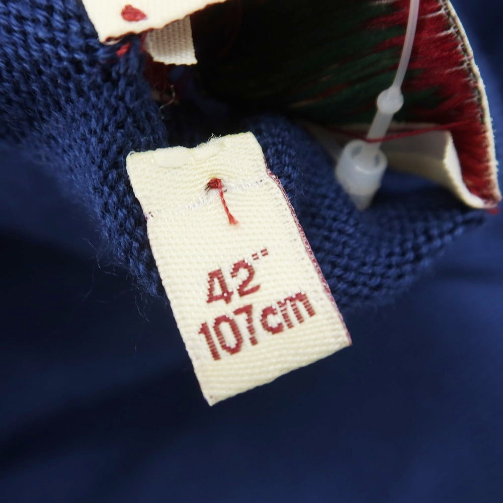 【中古】ウィリアムロッキー WILLIAM LOCKIE ハイゲージ コットン Vネック ニットベスト ネイビー【 42 】【 状態ランクB 】【 メンズ 】