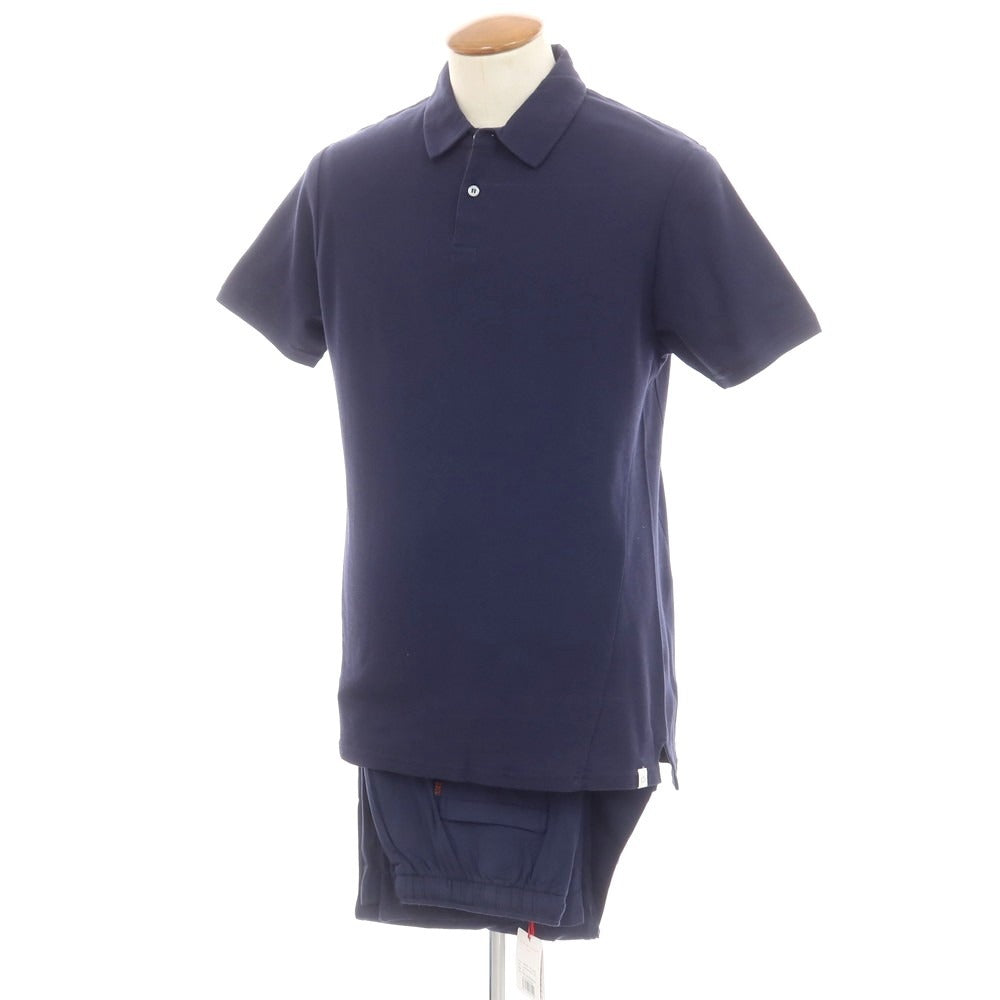 【中古】デレク ローズ Derek Rose ポロシャツ&ボトムス セット ネイビー【 上L/下M 】【 状態ランクA 】【 メンズ 】