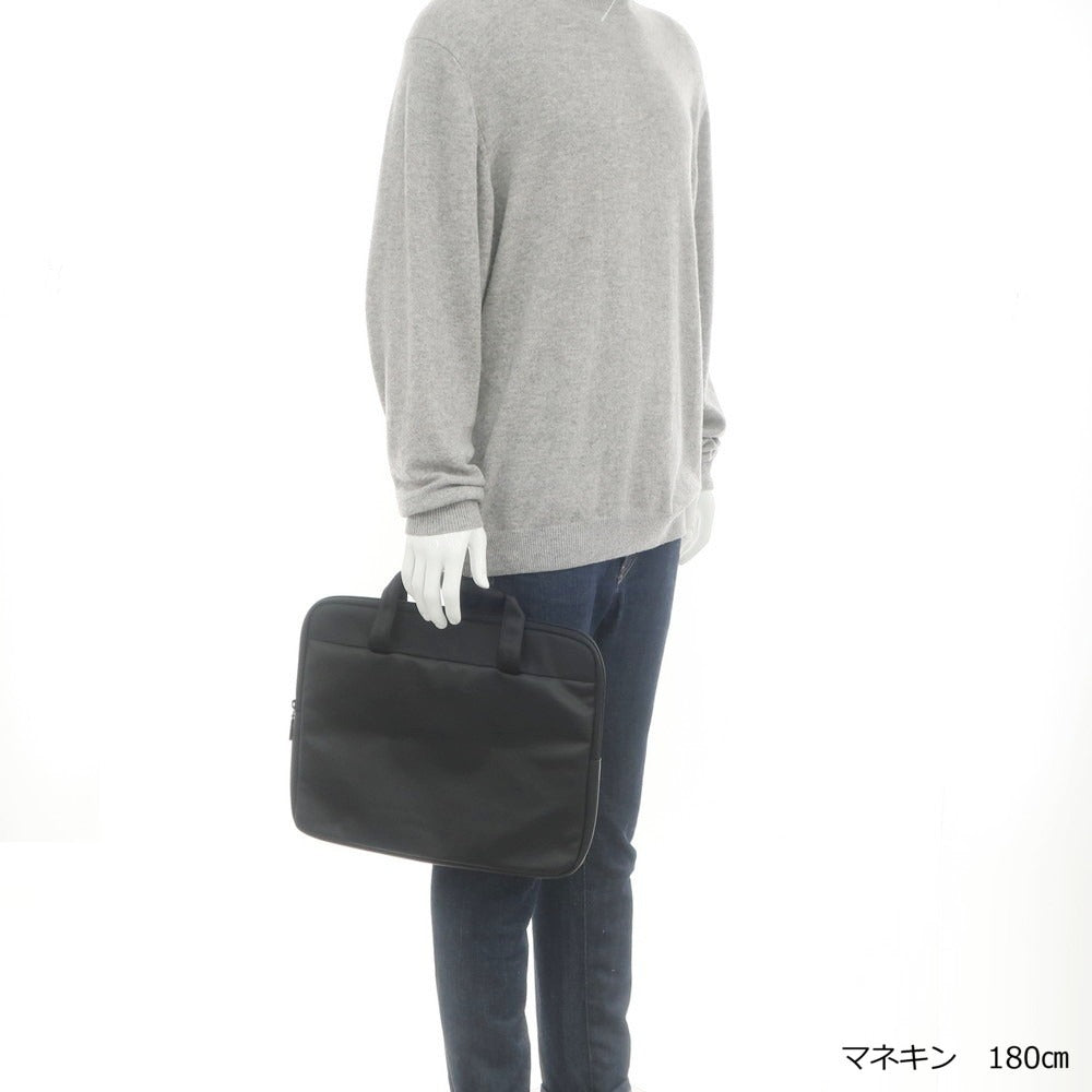 【中古】ダンヒル Dunhill PVC PC用 クッション ブリーフケース ブラック【 状態ランクA 】【 メンズ 】