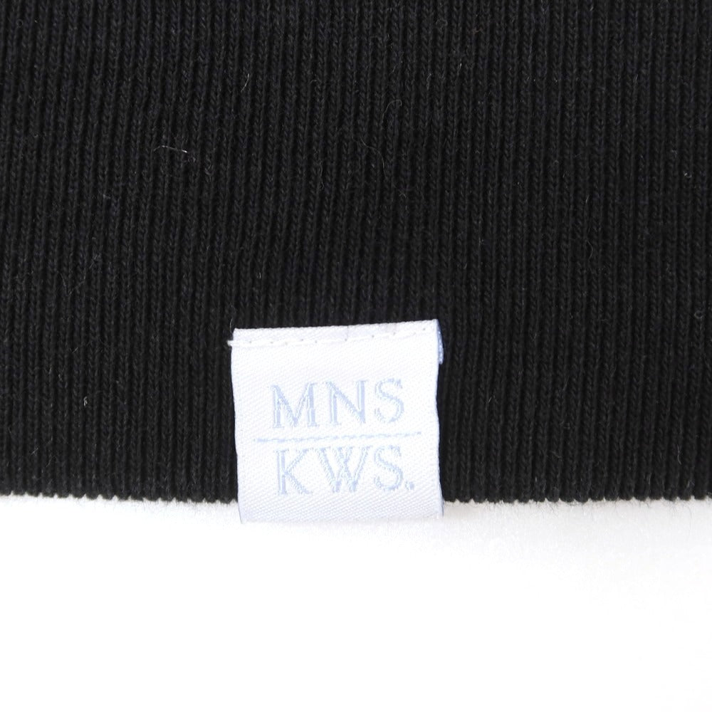 【中古】マナーズノーズ MANNERS KNOWS コットン系 プルオーバー パーカー ブラック【 XL 】【 状態ランクB 】【 メンズ 】