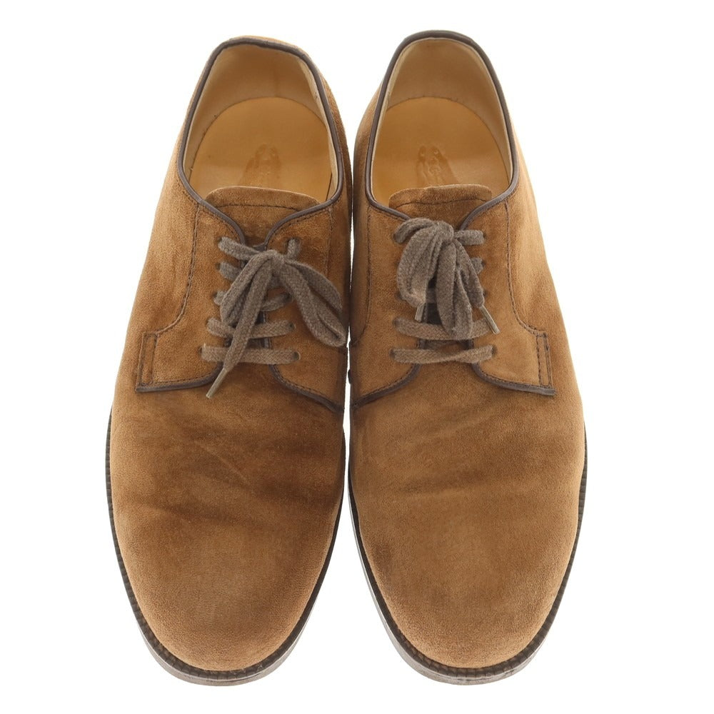 【中古】ハッシュパピー 525 hush puppies525 スエード ダービーシューズ ライトブラウン【 25 】【 状態ランクC 】【 メンズ 】