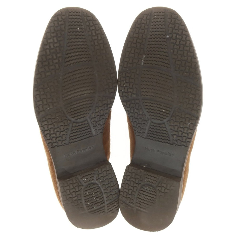 【中古】ハッシュパピー 525 hush puppies525 スエード ダービーシューズ ライトブラウン【 25 】【 状態ランクC 】【 メンズ 】