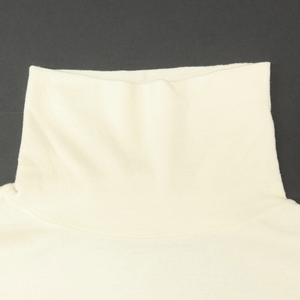 【中古】スリードッツ three dots ウール タートルネック 長袖Tシャツ アイボリー【 M 】【 状態ランクB 】【 メンズ 】