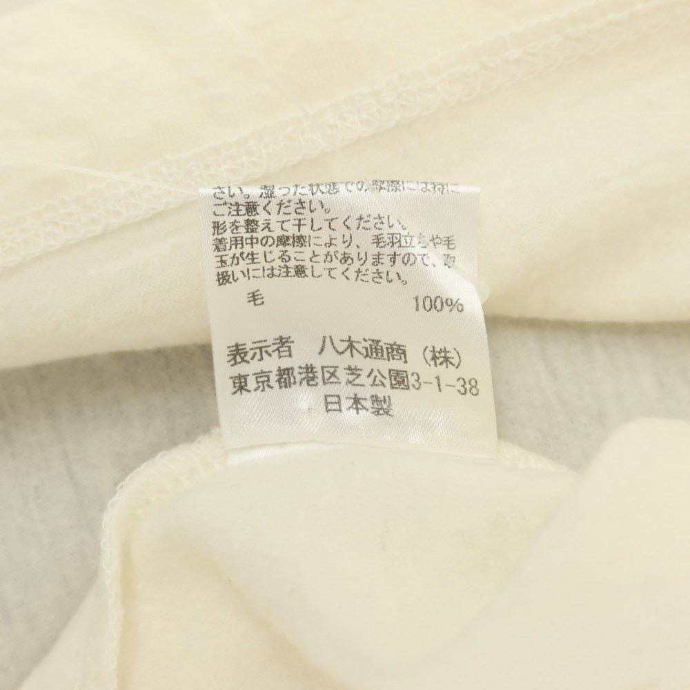 【中古】スリードッツ three dots ウール タートルネック 長袖Tシャツ アイボリー【 M 】【 状態ランクB 】【 メンズ 】