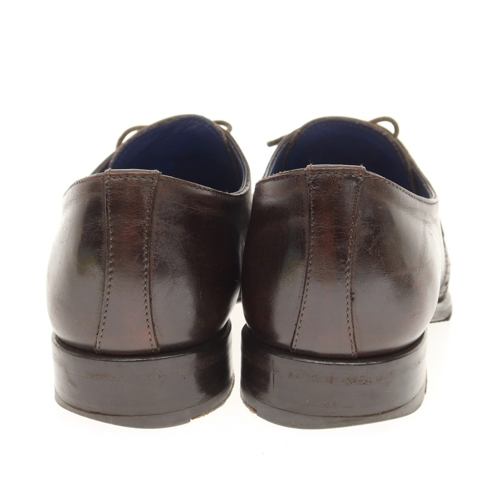 【中古】ステファノブランキーニ Stefano Branchini プレーントゥ ドレスシューズ ブラウン【 6 】【 状態ランクD 】【 メンズ 】