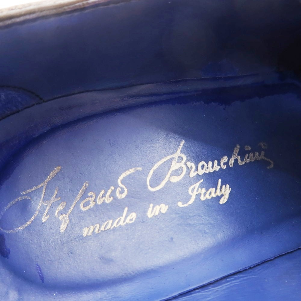 【中古】ステファノブランキーニ Stefano Branchini プレーントゥ ドレスシューズ ブラウン【 6 】【 状態ランクD 】【 メンズ 】