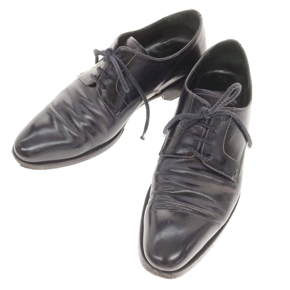 【中古】ゼノビ ZENOBI プレーントゥドレスシューズ ブラック【 40 】【 状態ランクD 】【 メンズ 】