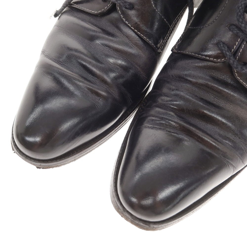 【中古】ゼノビ ZENOBI プレーントゥドレスシューズ ブラック【 40 】【 状態ランクD 】【 メンズ 】