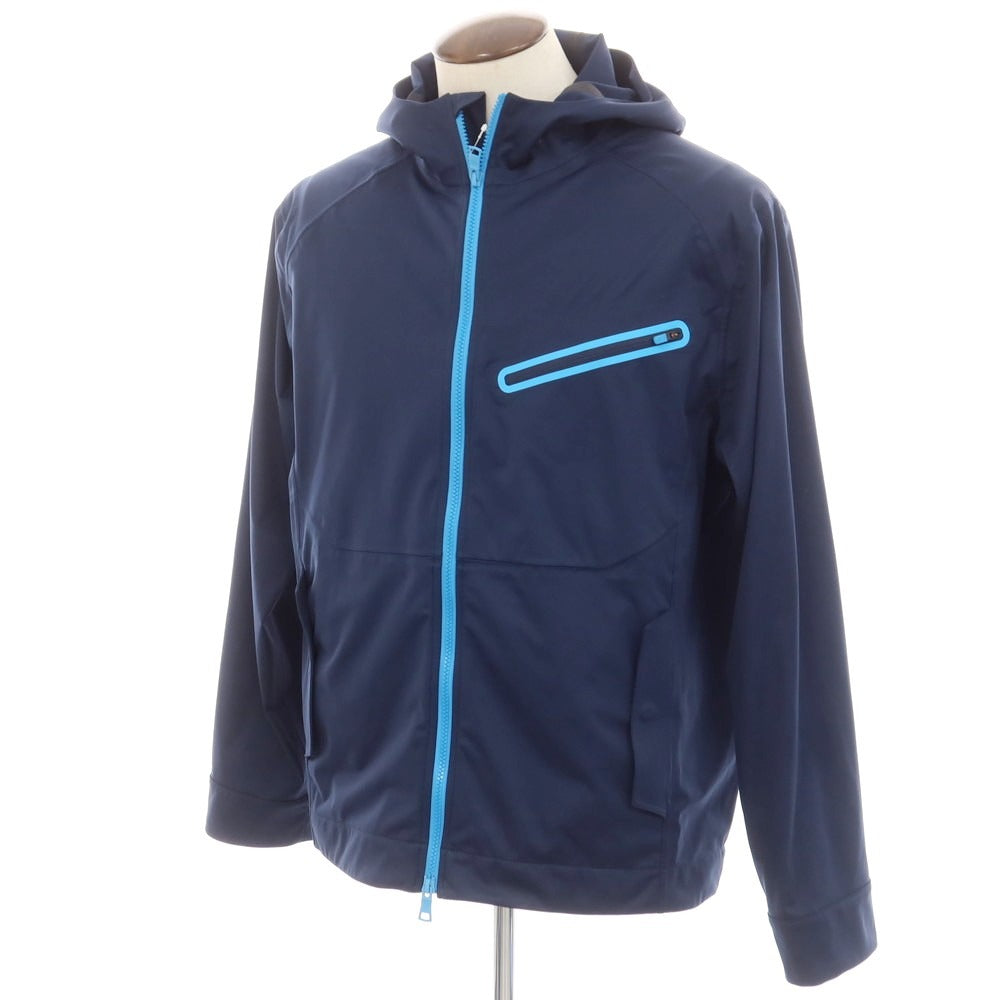 【中古】ジーフォア G/FORE ポリエステル ソフトシェル ジャケット ネイビー【 XL 】【 状態ランクC 】【 メンズ 】
