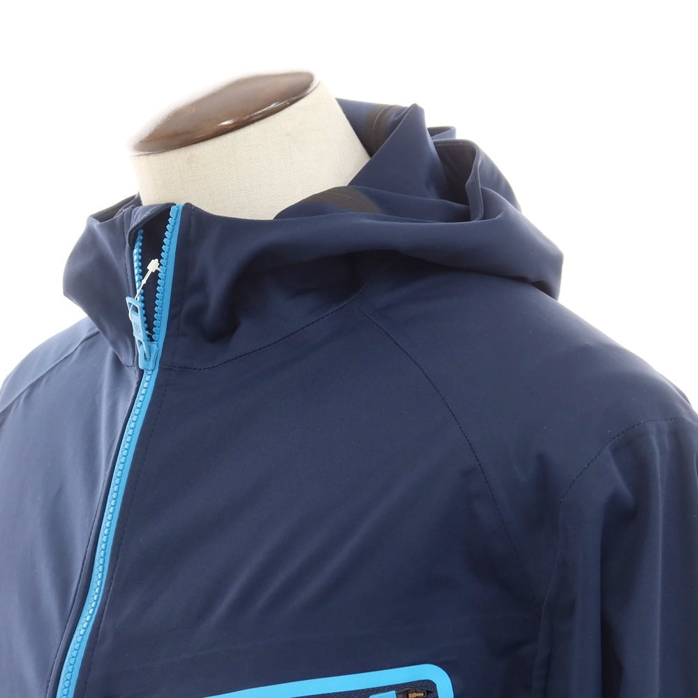 【中古】ジーフォア G/FORE ポリエステル ソフトシェル ジャケット ネイビー【 XL 】【 状態ランクC 】【 メンズ 】