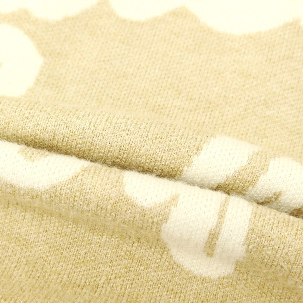 【中古】イーストサイドゴルフ Eastside Golf レーヨンポリエステルナイロンウール ニット プルオーバー パーカー ベージュ【 XL 】【 状態ランクB 】【 メンズ 】