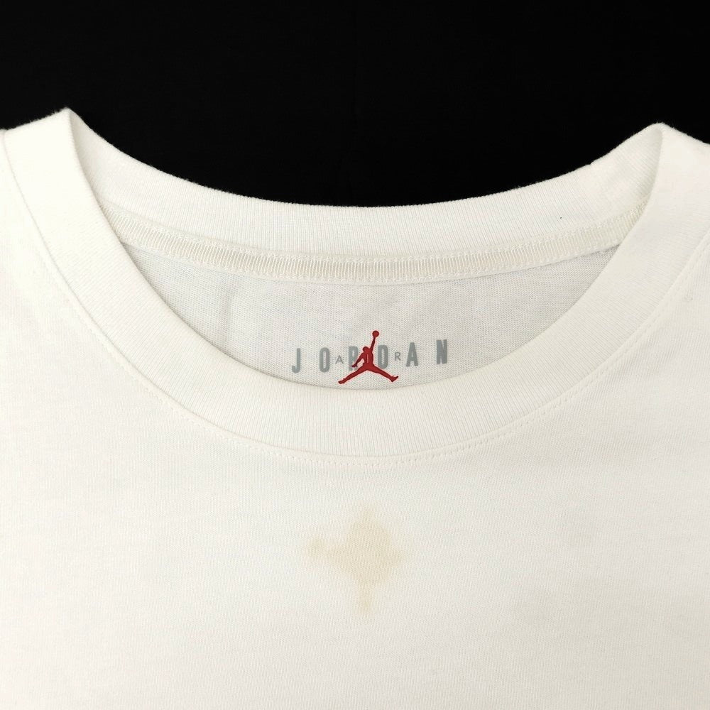 【中古】ジョーダンブランド JORDAN BRAND × J Balvin コットン クルーネック 半袖Tシャツ ホワイト【 XL 】【 状態ランクC 】【 メンズ 】