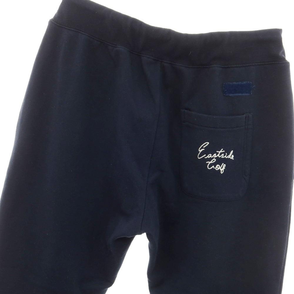 【中古】イーストサイドゴルフ Eastside Golf コットン系 スウェットジョガーパンツ ネイビー【 XL 】【 状態ランクC 】【 メンズ 】