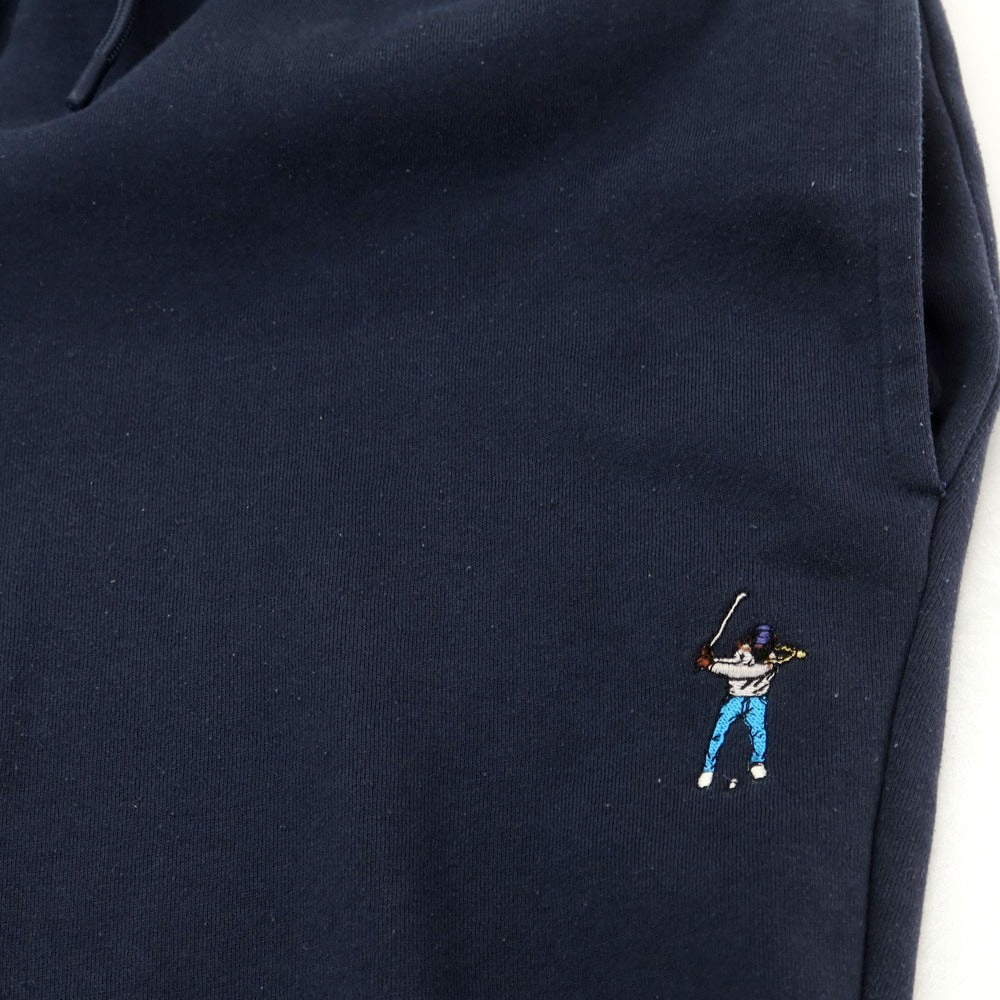 【中古】イーストサイドゴルフ Eastside Golf コットン系 スウェットジョガーパンツ ネイビー【 XL 】【 状態ランクC 】【 メンズ 】