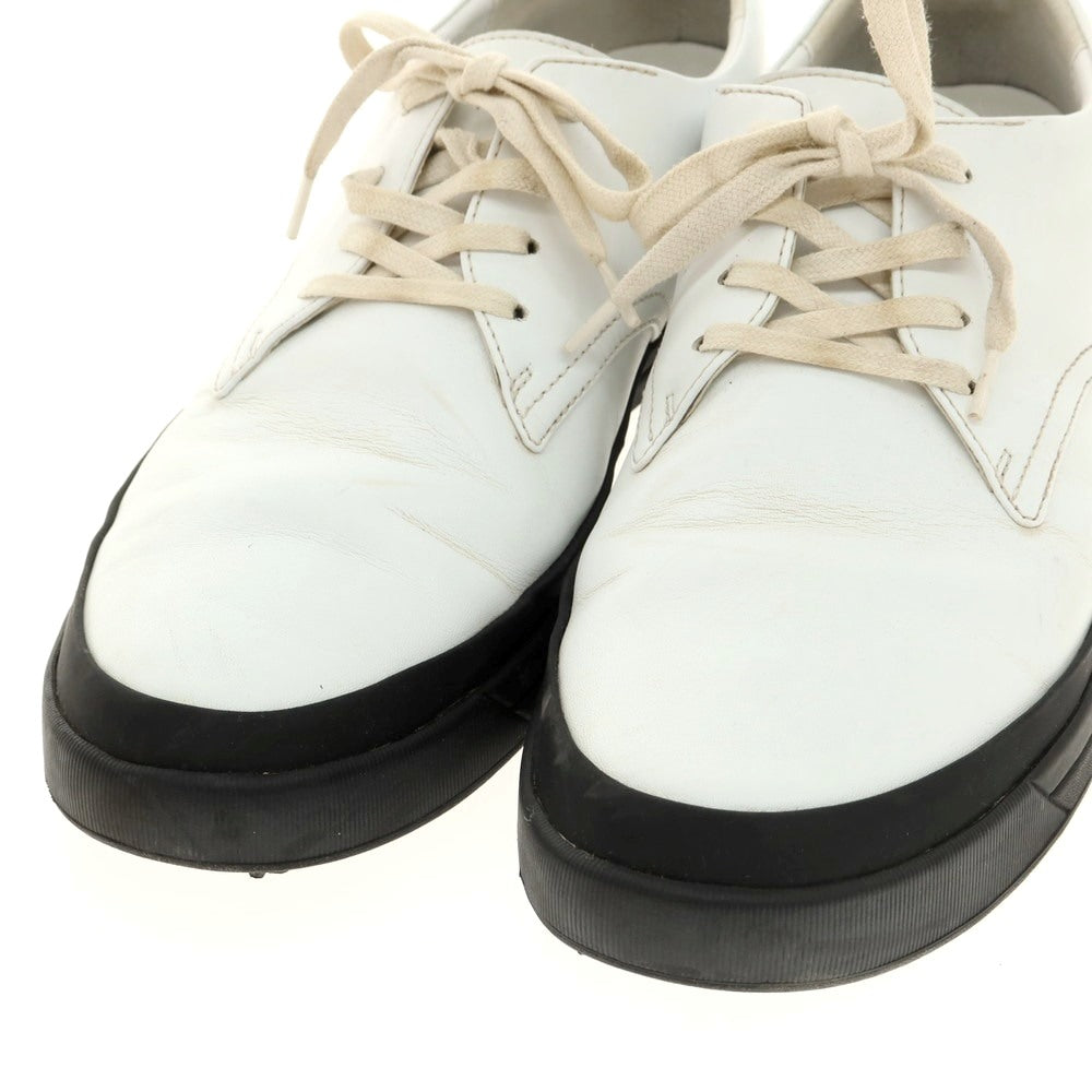 【中古】アンド ザ カップ AND THE CUP レザー スニーカー ホワイト【 表記なし(28位) 】【 状態ランクC 】【 メンズ 】