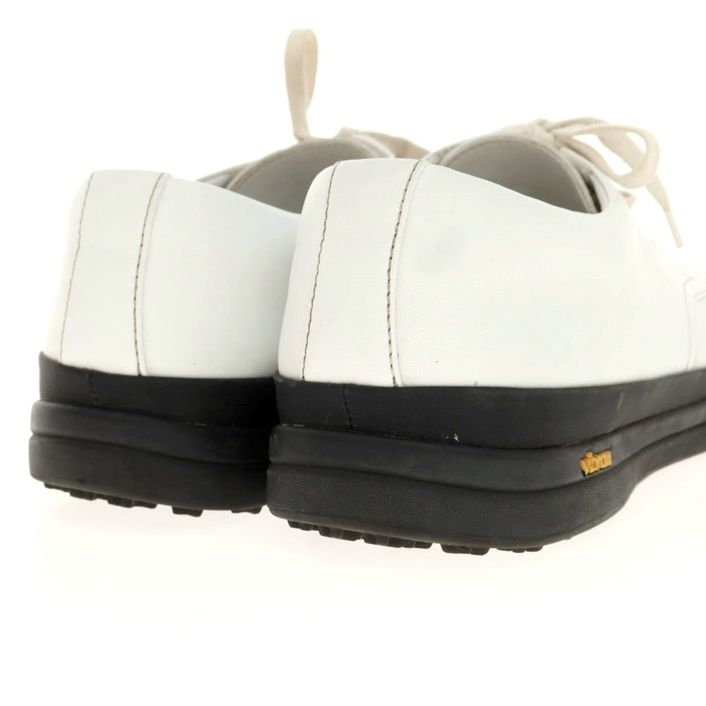 【中古】アンド ザ カップ AND THE CUP レザー スニーカー ホワイト【 表記なし(28位) 】【 状態ランクC 】【 メンズ 】